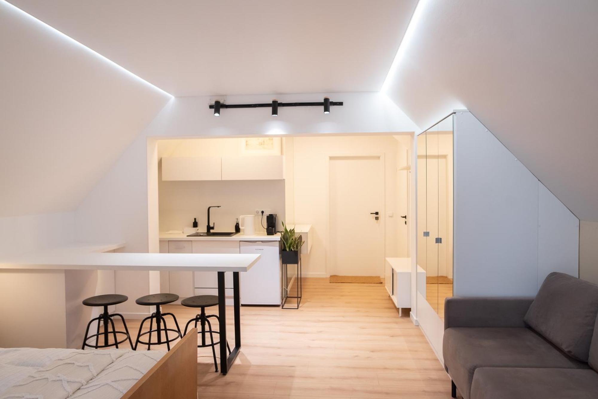 Hamburg Studio Fuer Bis Zu 4 Personen Exterior foto