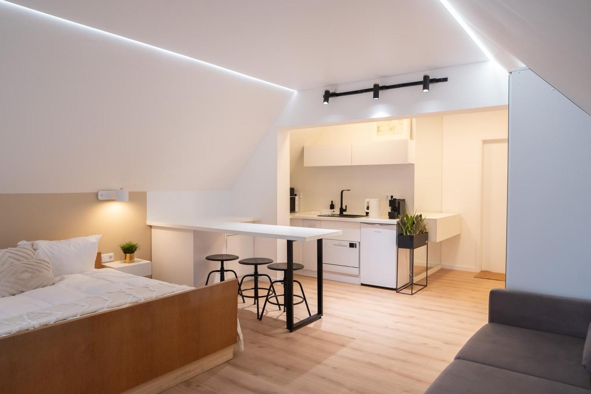 Hamburg Studio Fuer Bis Zu 4 Personen Exterior foto