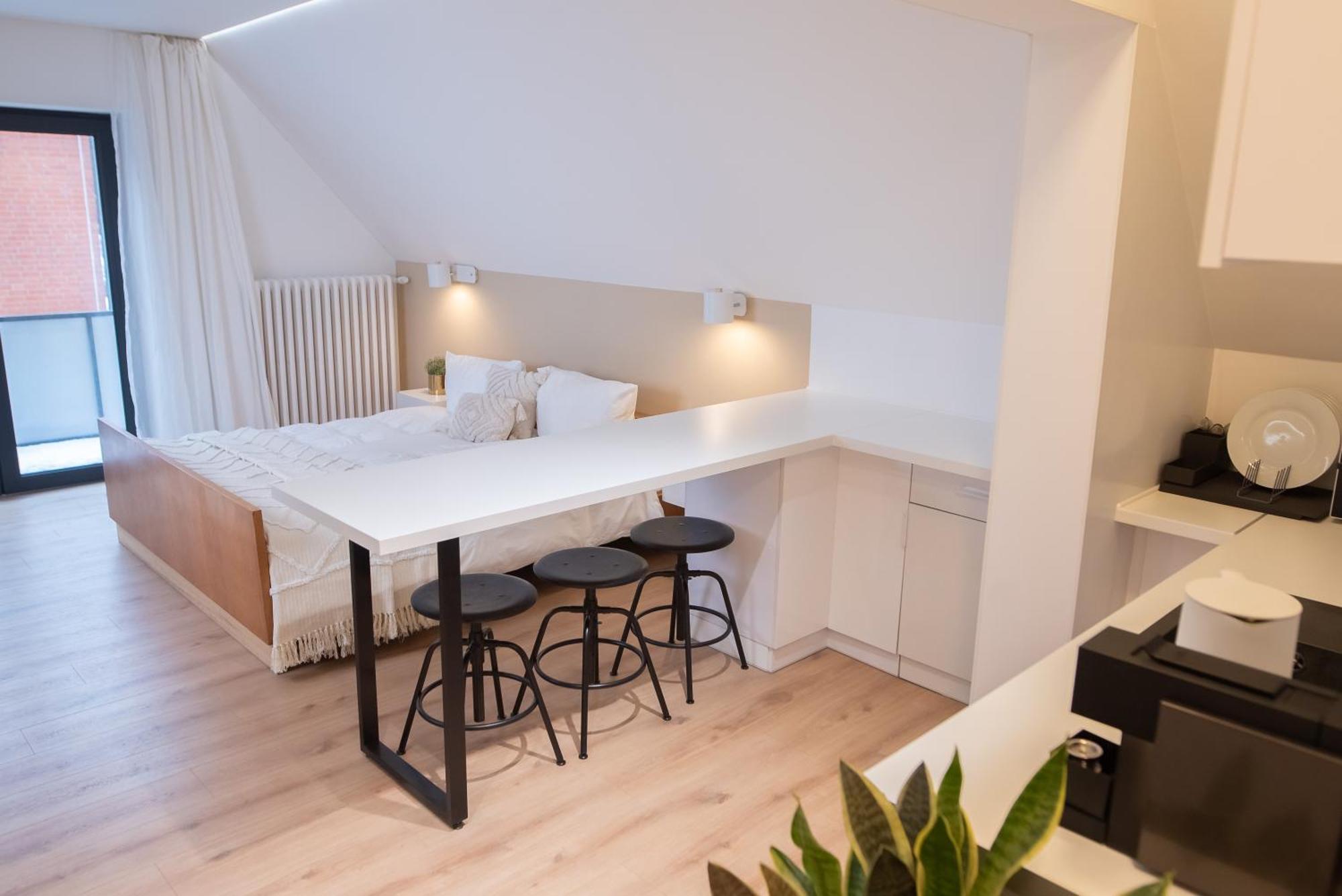 Hamburg Studio Fuer Bis Zu 4 Personen Exterior foto