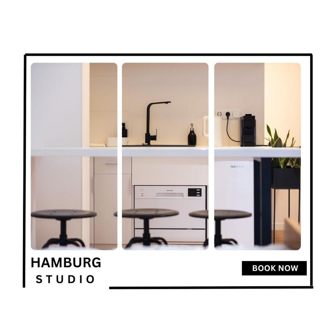 Hamburg Studio Fuer Bis Zu 4 Personen Exterior foto